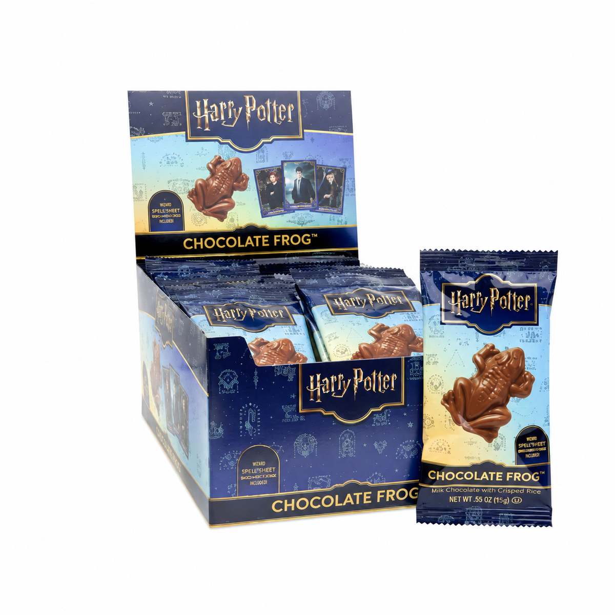 JELLY BELLY HARRY POTTER CHOCOLATE FROG 0.55 OZ