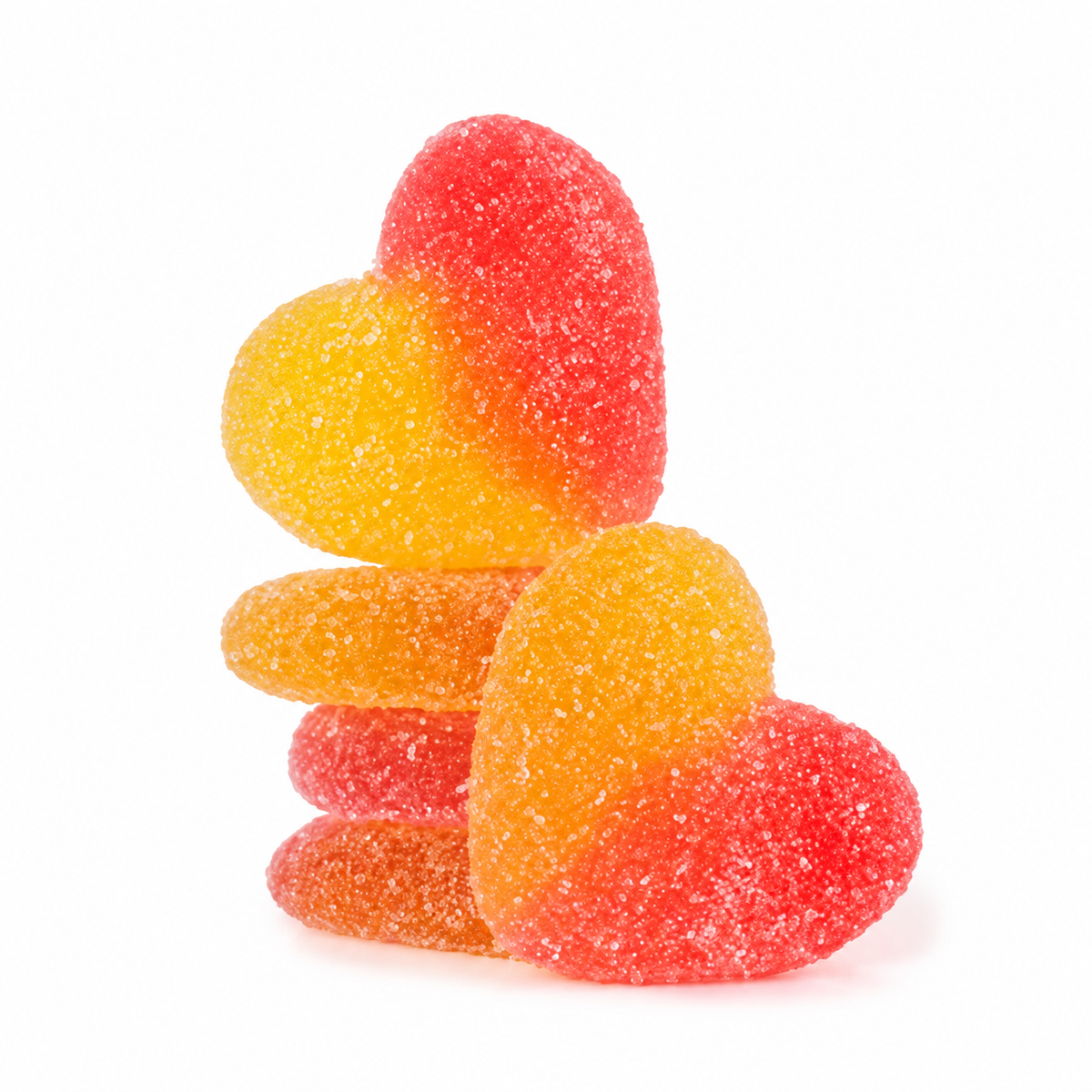 CLEVER CANDY SOUR PEACHY HEARTS