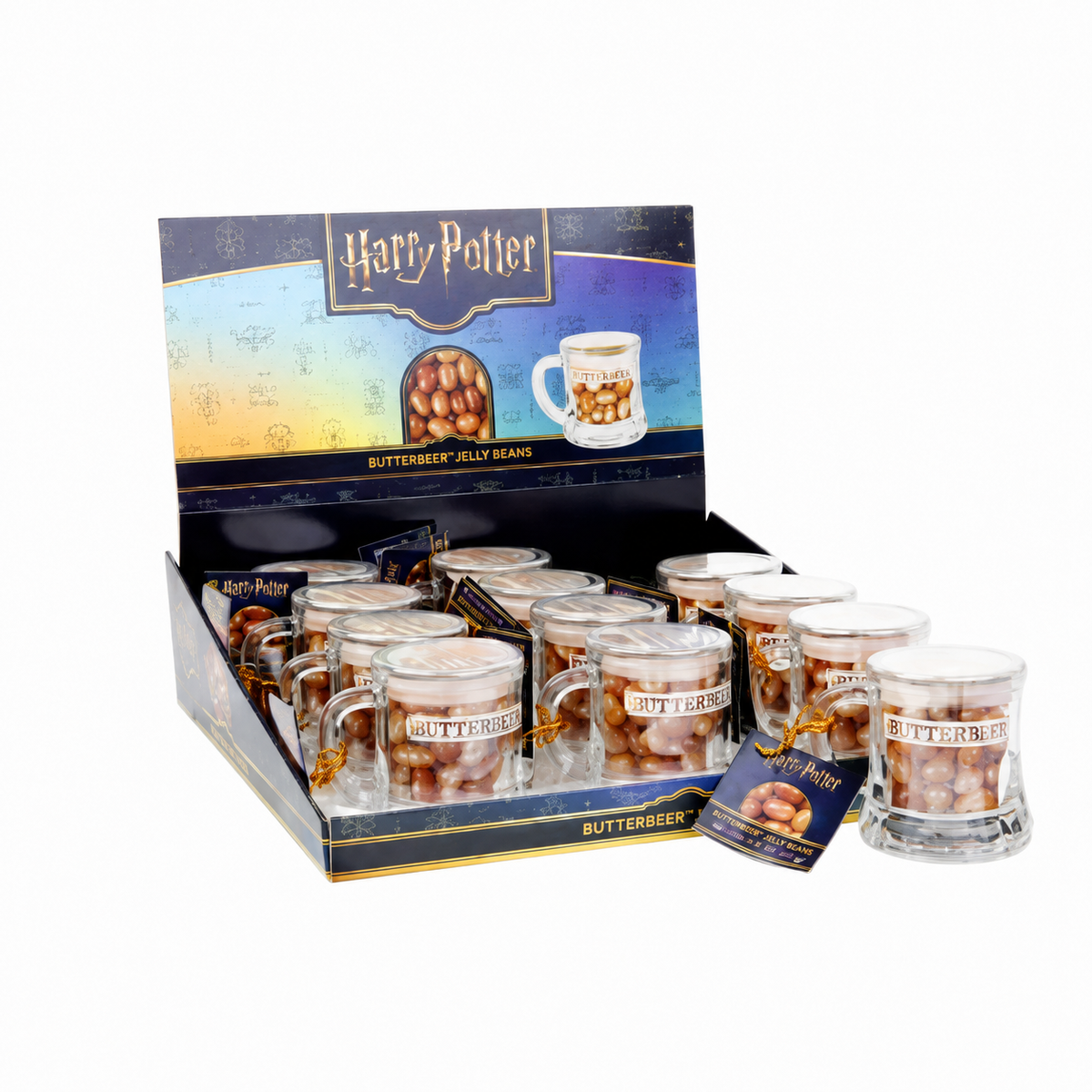 JELLY BELLY HARRY POTTER BUTTERBEER JELLY BEANS 1.2 OZ MUG