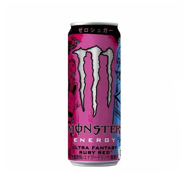 Asahi Monster Japan Energy Drink Ultra Fantasy Ruby Red 12oz