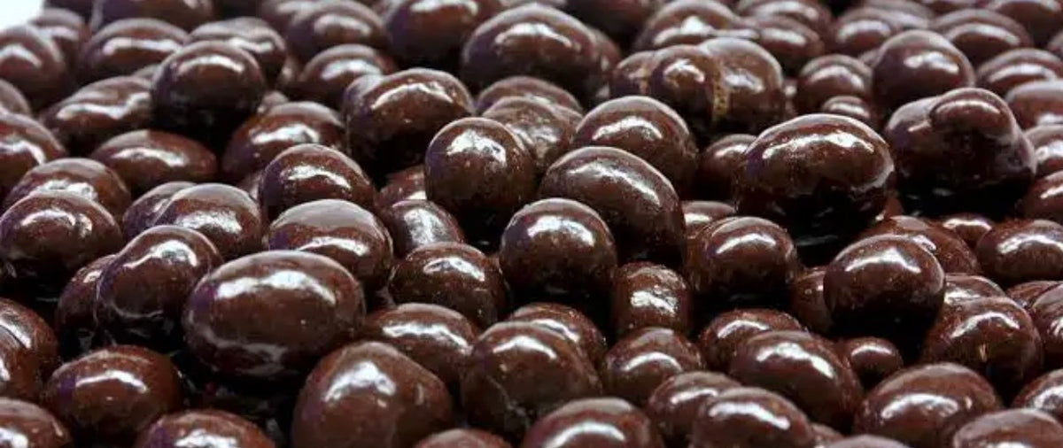 Chocolate-covered coffee bean