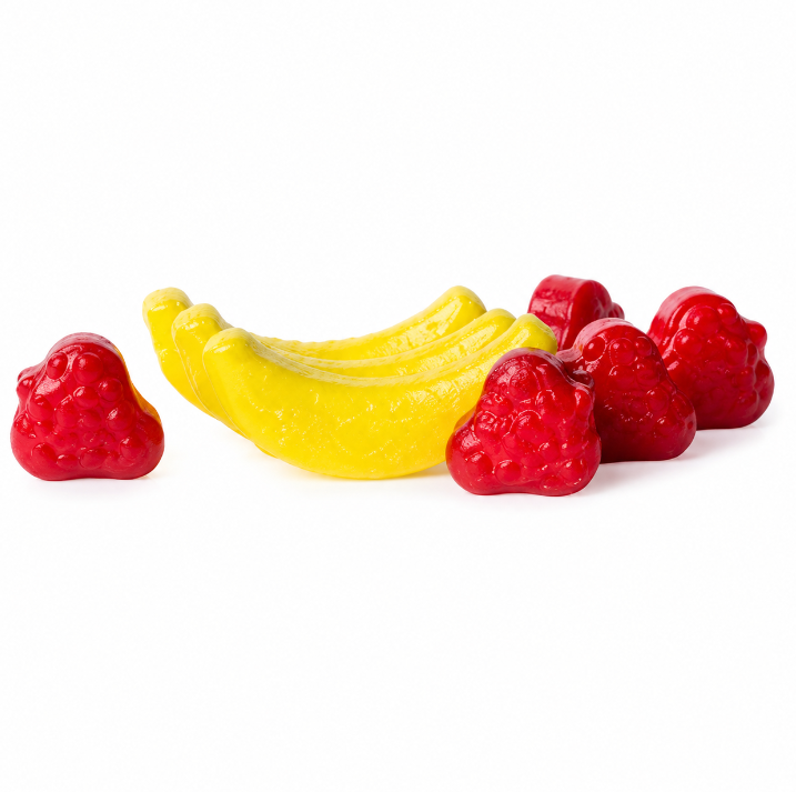 CANDY FRUITZ BANANAS & STRAWBERRIES