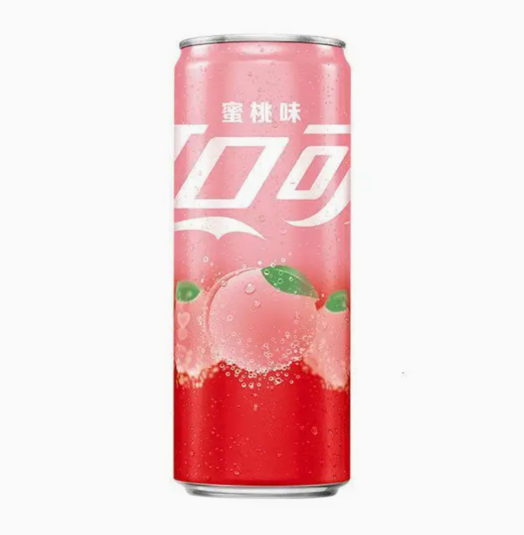 Coca Cola Peach Can 330ml (China)