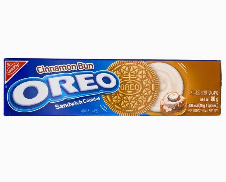 Oreo Cookie Cinnamon Bun 80g (Korea)