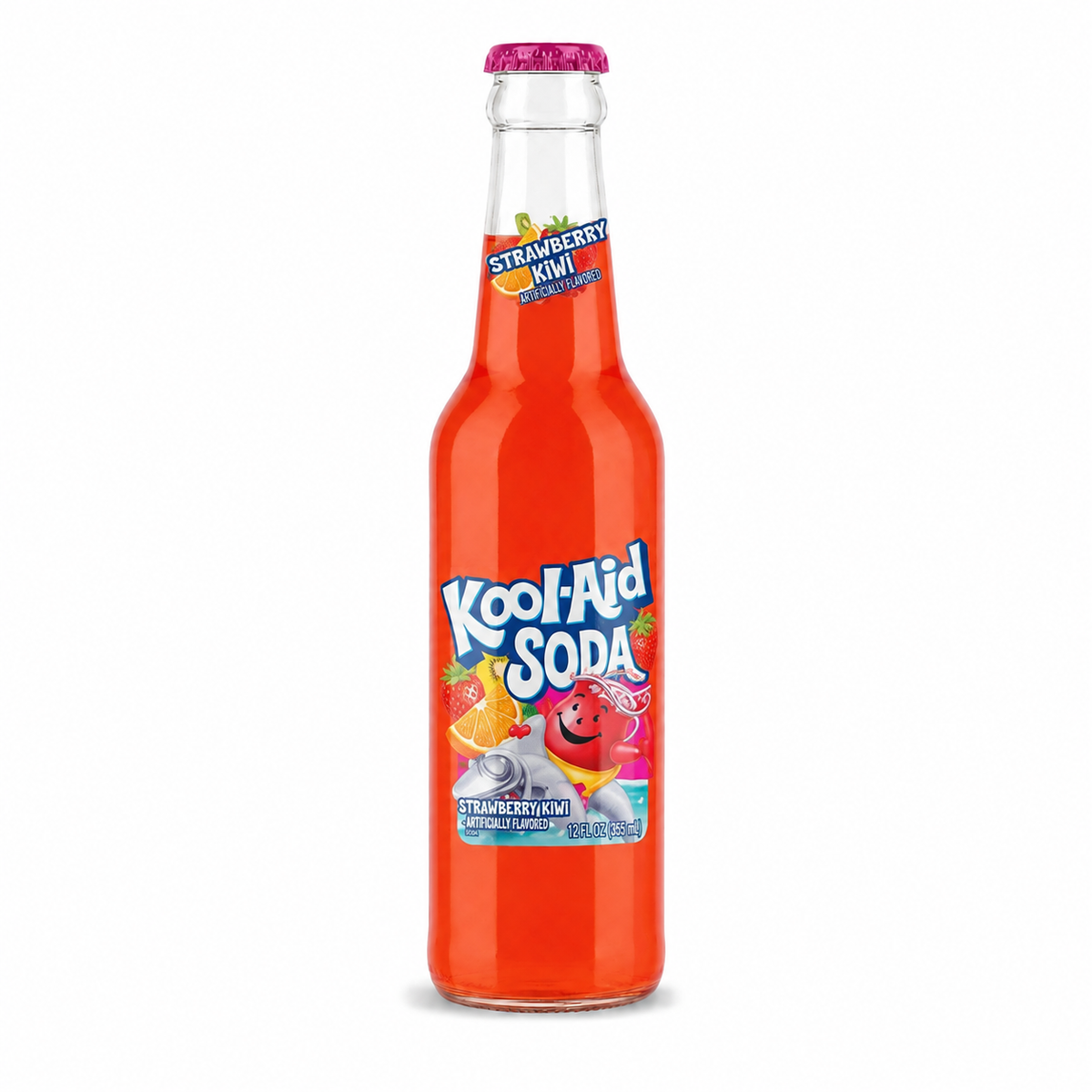 KOOL-AID SHARKLEBERRY FIN SODA 12 OZ BOTTLE