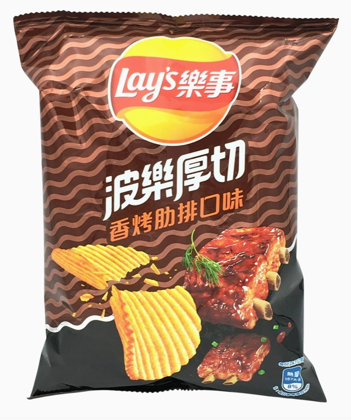 Lay's Roasted Ribs (Med) 60g (Taiwan)