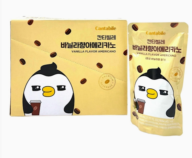 Cantabile Vanilla Americano Pouch Drink 230ml (Korea)