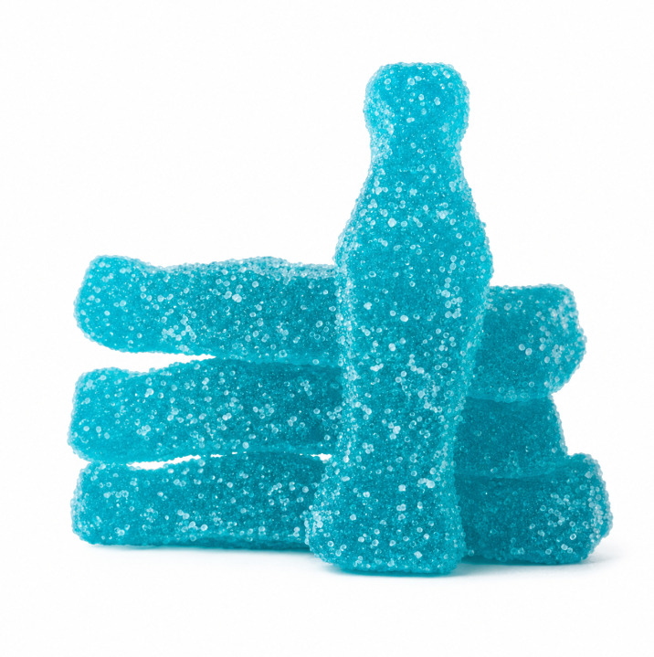 SOUR BLUE RAZZ BOTTLES
