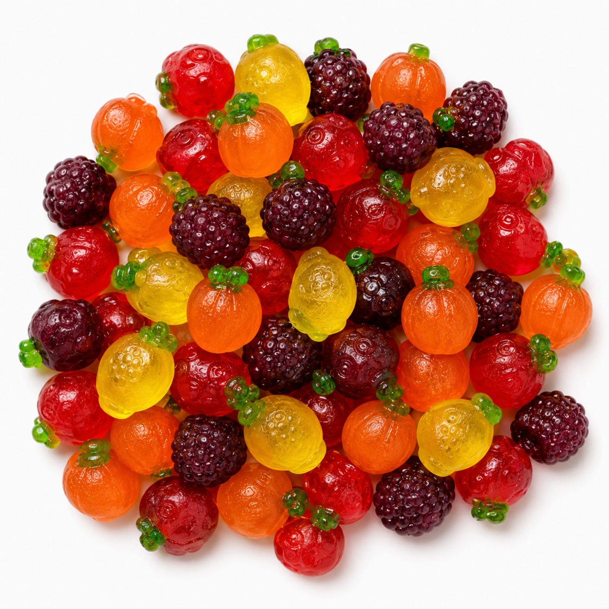 CLEVER CANDY 3D GUMMY MIXED FRUIT 🍓🍍🍇🍊