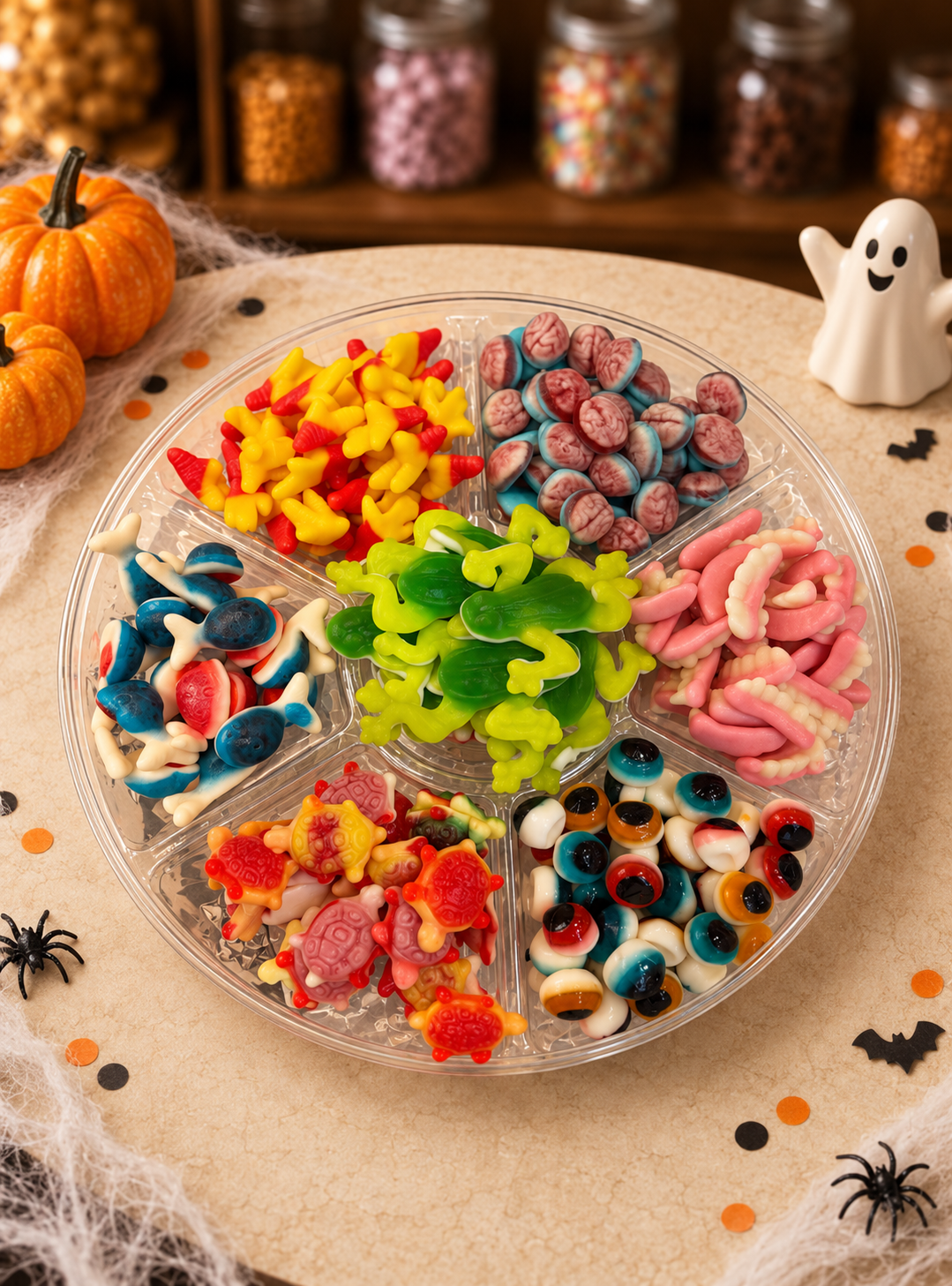 4.5 POUNDS OF VIRAL Spooky Gummy Platter 🎃🍬