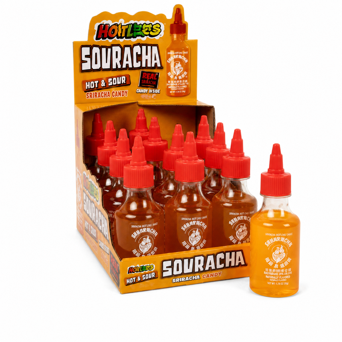 HOWLERS HOT & SOUR MANGO & LIME SOURACHA 4.23 OZ BOTTLE