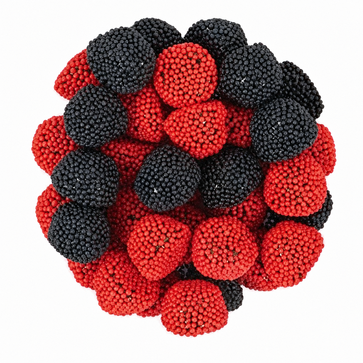 Black And red Berries