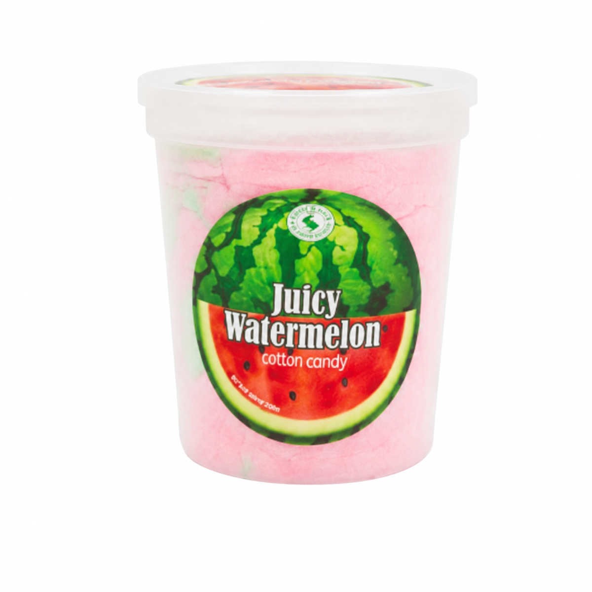 CHOCOLATE STORYBOOK JUICY WATERMELON COTTON CANDY 1.75 OZ TUB