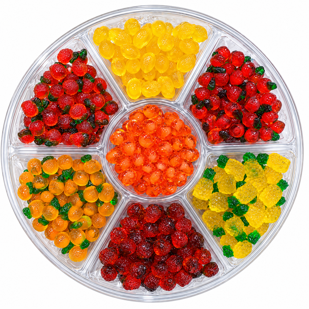 3.5 POUNDS OF 3D Fruit Paradise Platter