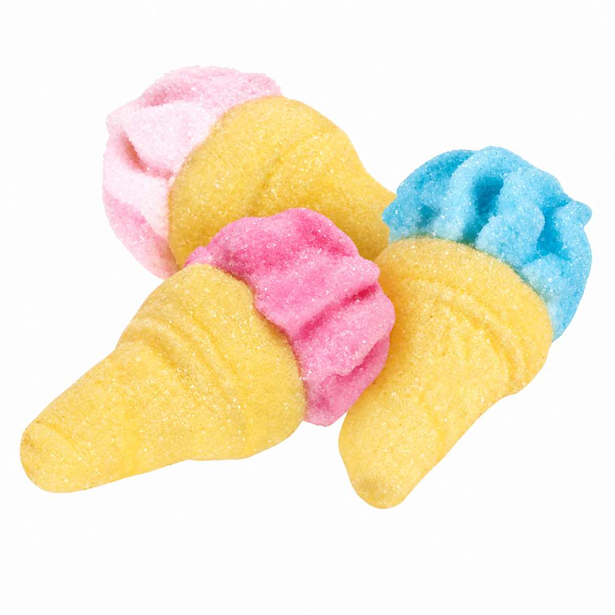 Marshmallow Ice Cream Cones