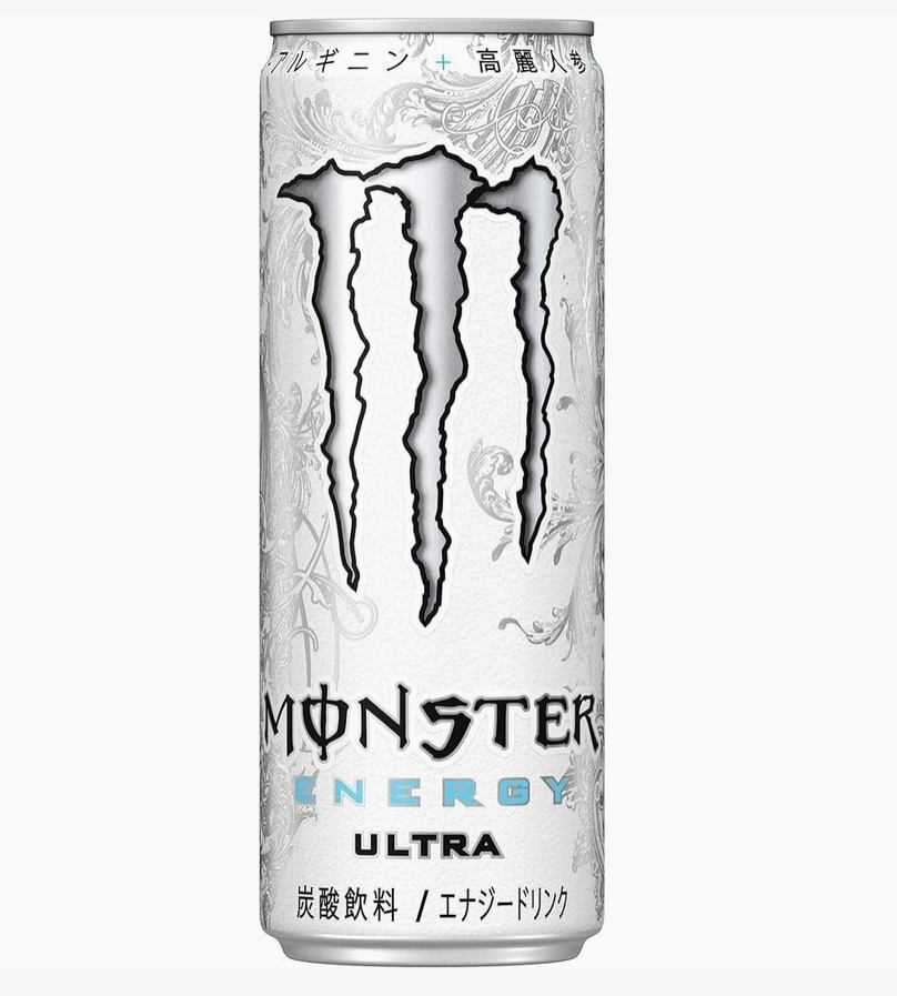 Asahi Monster Japan Energy Drink Ultra White 12oz