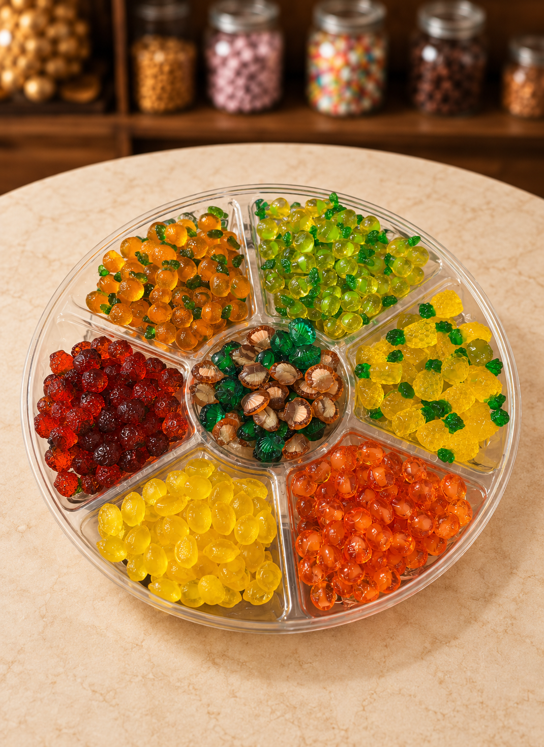 4.5 POUNDS OF VIRAL 3D FRUIT CANDY MIX