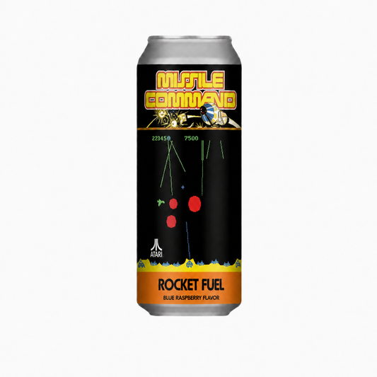 MISSILE COMMAND ROCKET FUEL BLUE RASPBERRY 16 OZ CAN