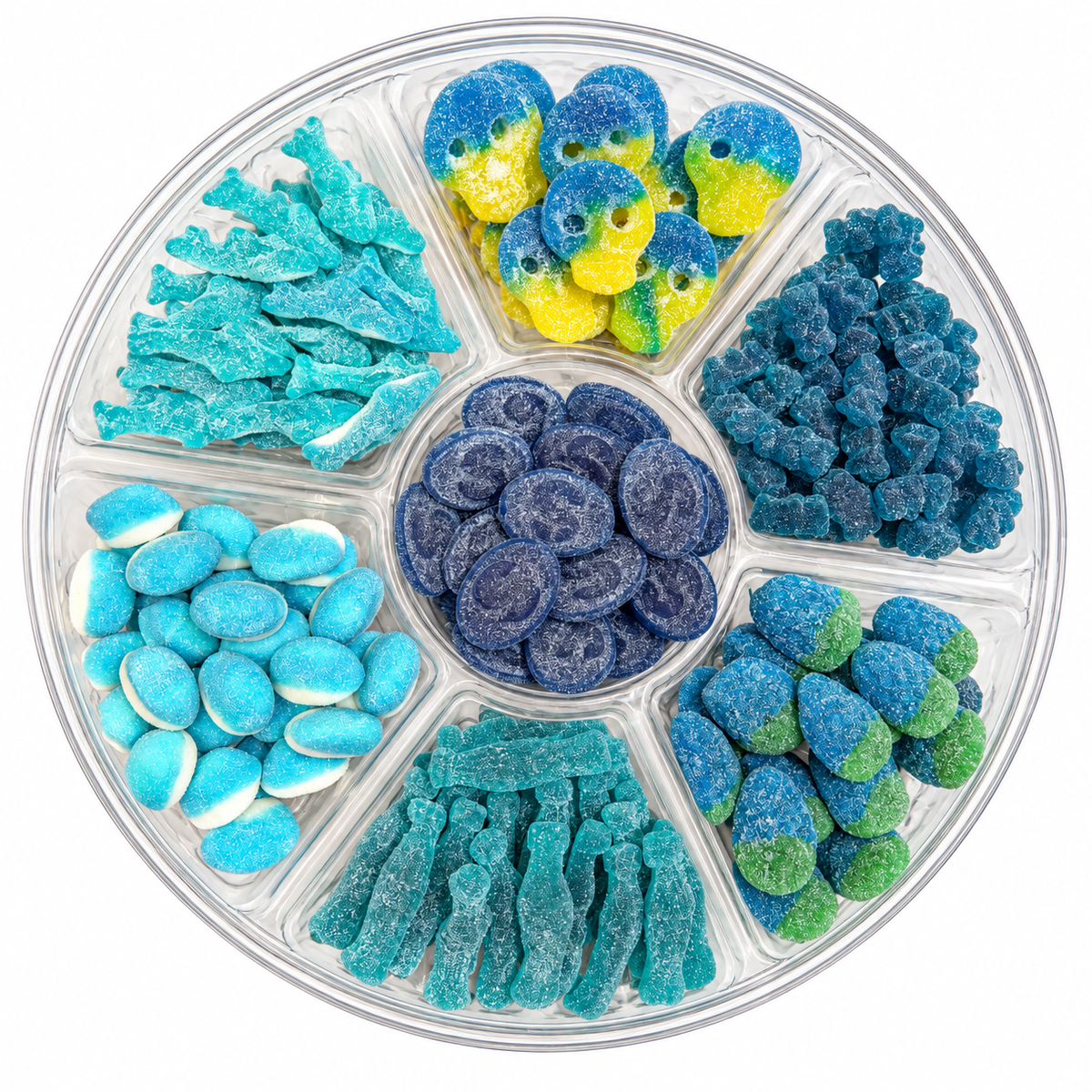 BLUE RASPBERRY CANDY PLATER