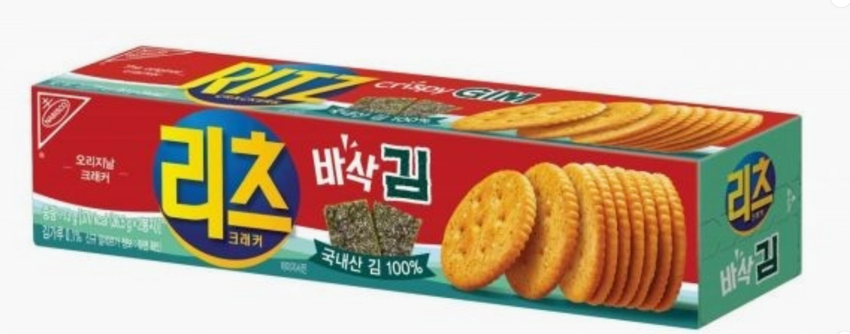 Ritz Korea Import Crackers Onion Flavor 2.57 oz