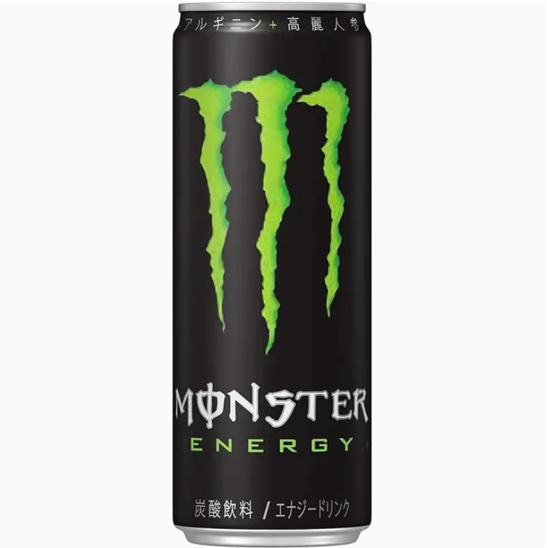 Asahi Monster Japan Energy Drink Black Original 12oz