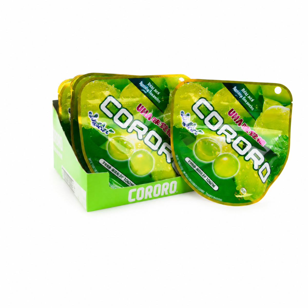 UHA MIKAKUTO CORORO SHINE MUSCAT GRAPE 1.69 OZ POUCH