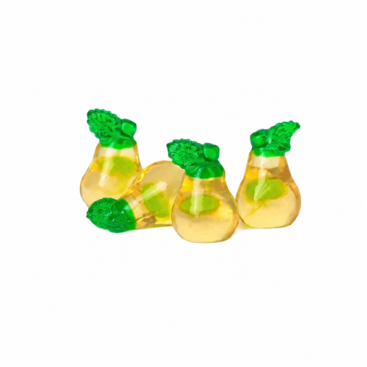 3D GUMMY FILLED FRUIT PEARS
