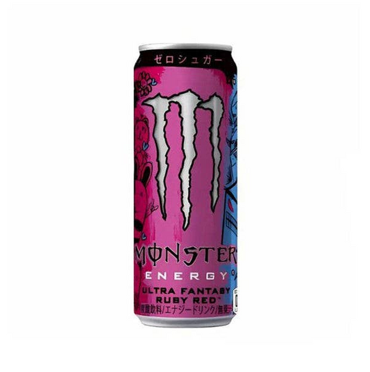 Asahi Monster Japan Energy Drink Ultra Fantasy Ruby Red 12oz