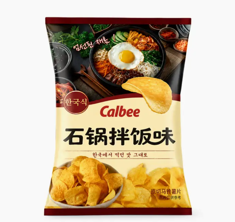 Calbee Bibimbap Flavored Chips 52g (China)
