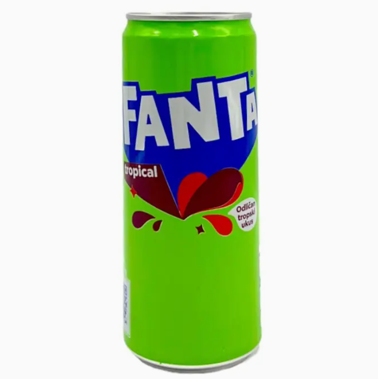 Fanta Tropical Exotic Slim Can 330ml (European)