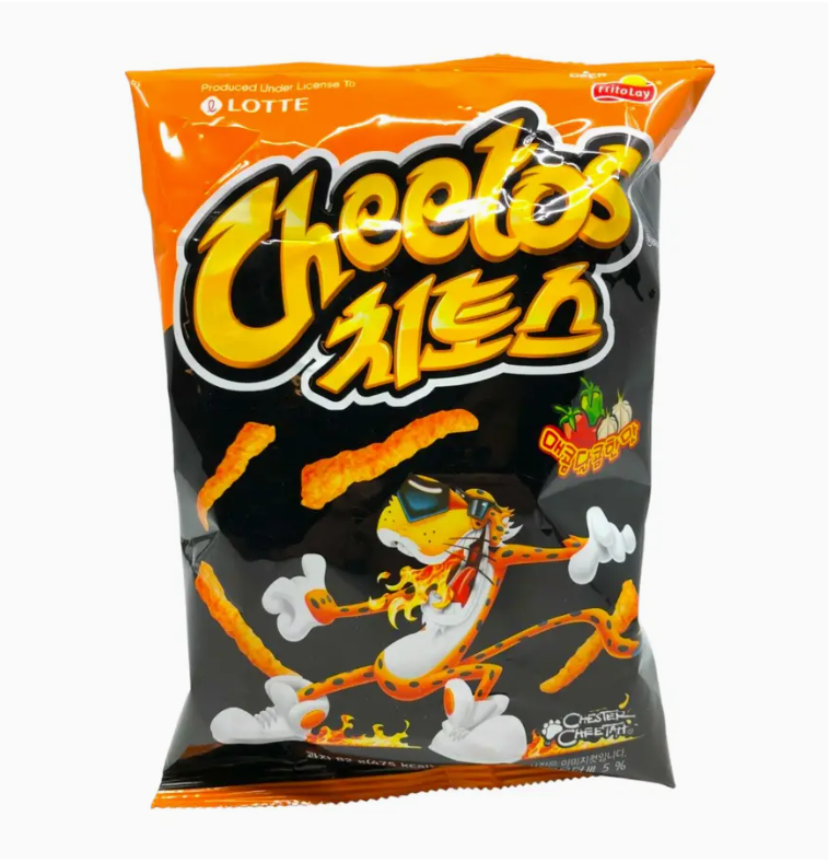 Fritolay Cheetos Spicy and Sweet Flavor (Korea)