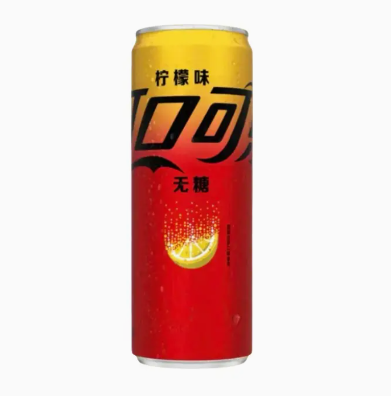 Coca Cola Lemon Zero Sugar Can 330ml (China)