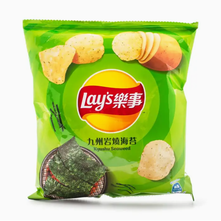 Lay's Kyushu Seaweed 34g (Taiwan)