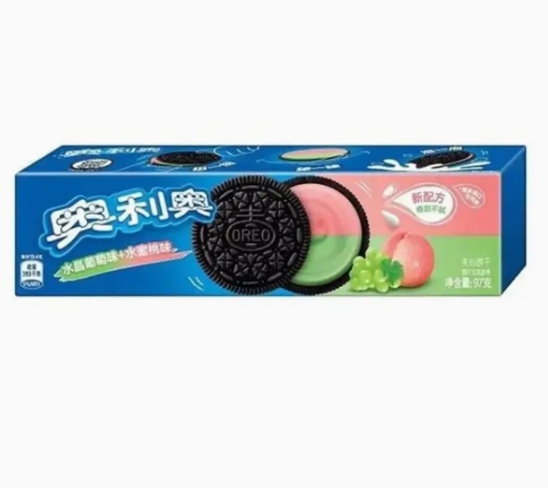 Oreo Biscuit Grape & Peach (China)