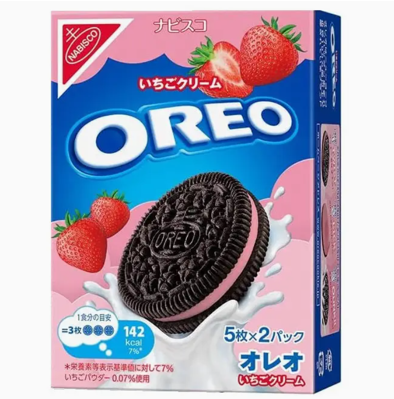 Oreo Cookie Strawberry Cream 96g (Japan)