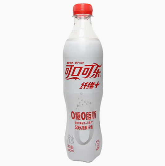 Coca Cola Sugar Free Fiber+ 500ml (China)