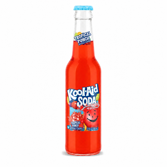 KOOL-AID TROPICAL PUNCH SODA 12 OZ BOTTLE