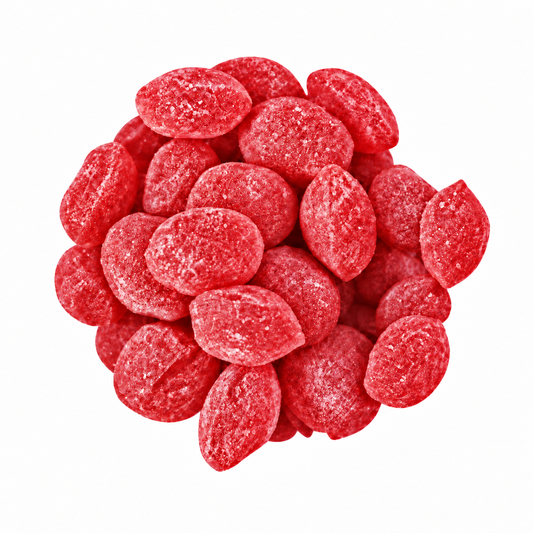 CLAEY’S SANDED RASPBERRY DROPS