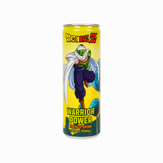 DRAGON BALL Z WARRIOR POWER ENERGY DRINK 12 OZ CAN