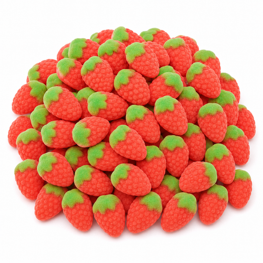 GUMMY STRAWBERRIES FOAM BOTTOM