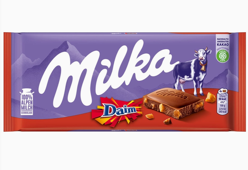 Milka & Daim 100g (Germany)