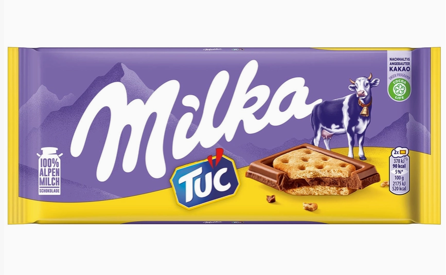 Milka & Tuc 87g (European)