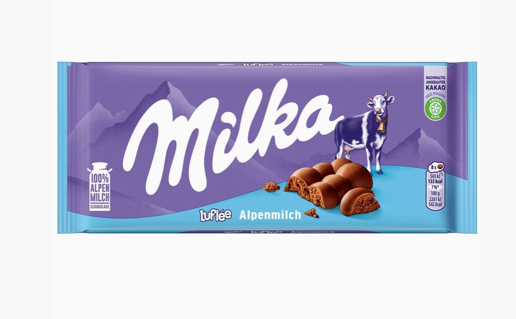 Milka Bubbly Alpine Milk 90g (European)