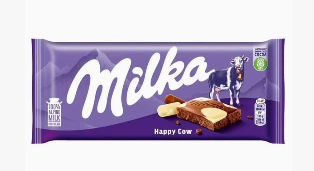 Milka Happy Cow Spots Kuhflecken 90g (Germany)