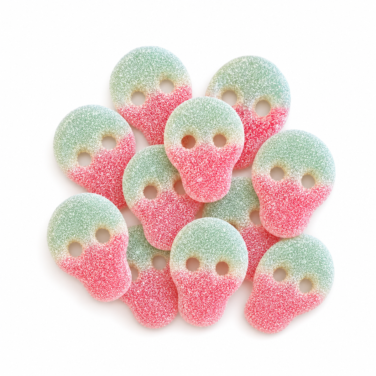 Swedish Candy - Sour Watermelon Skulls