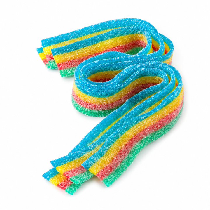 SOUR POWER QUATTRO RAINBOW SOUR BELTS