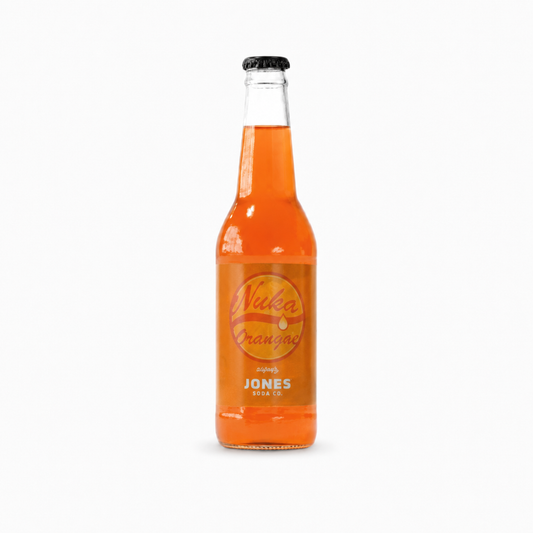 JONES NUKA ORANGE COLA 12 OZ BOTTLE